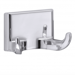 TAYMOR 02-D9402 SUNGLOW DOUBLE ROBE HOOK CH POLISHED CHROME