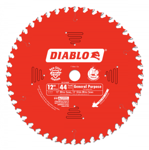 DIABLO D1244X 12'' x 44T General Purpose Blade