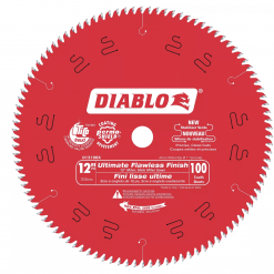 DIABLO D12100X 12'' x 100T Ultimate Polished Finish Blade
