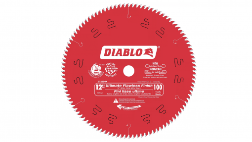 DIABLO D12100X 12'' x 100T Ultimate Polished Finish Blade