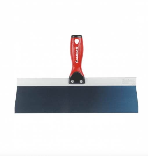 G05003 14IN BLUE STEEL DRYWALL TAPING KNIFE