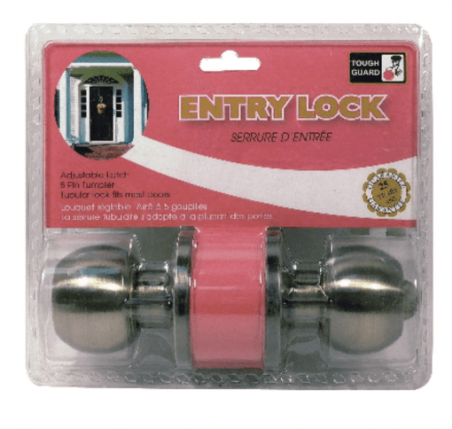 100103 DOOR LOCK KNOB ENTRY PEWTER