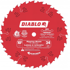 DIABLO D1024X 10'' x 24T Ripping Blade