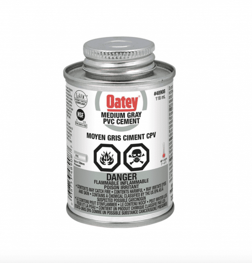 84010582 PVC CEMENT GREY 118ML WITH BRUSH