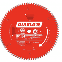 DIABLO D1084L 10'' x 84T Laminate Flooring Blade