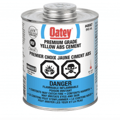 84010065 ABS CEMENT 946ML YELLOW