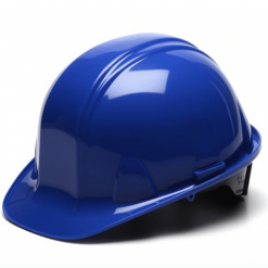 80000637 HARDHAT WITH 4-POINT RATCHET SL SERIES STANDARD BLUE