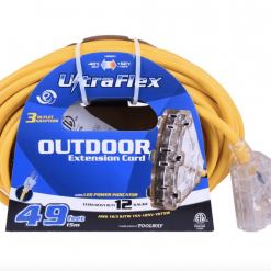 140051 EXTENSION CORD SJTW 12/3 50FT 3-OUTLET