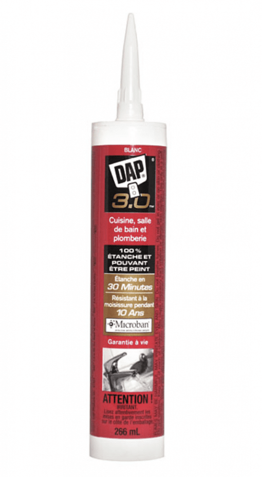 DAP® 70790 3.0 Kitchen, Bath & Plumbing High Performance Sealant white 266ml (SO)