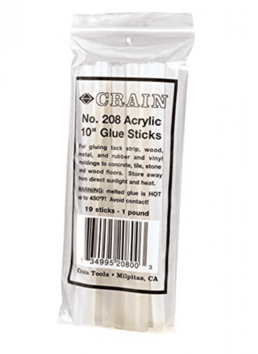 CRAIN 208 ACRYLIC 10IN GLUE STICKS