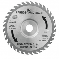 CRAIN 821 CARBIDE-TIPPED BLADE 6.5IN