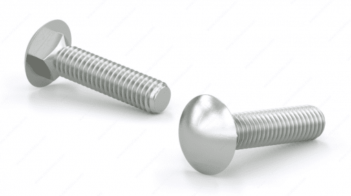 RELIABLE CBZ124CT 1/2X4 CARRIAGE BOLT ZINC 50 PCS