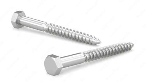 RELIABLE L320 3/8X2 LAG SCREW ZINC 1 PC