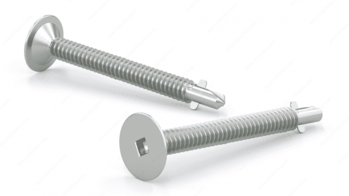 RELIABLE WKRTZ12212MR 12X2-1/2 ZINC PLATED METAL SCREW WAFER-REAMER TEK 2 PCS