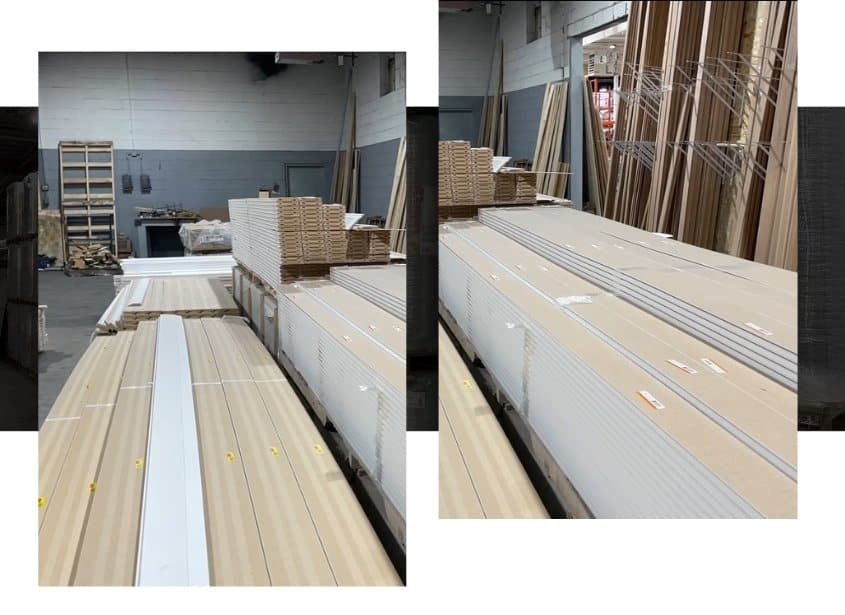 Ottawa warehouse with lumber