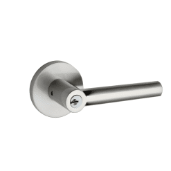TAYMOR 34-FV009024SN Cross Flow Lever Privacy Auto-Release Round Rose 6-1, SN SN (D)