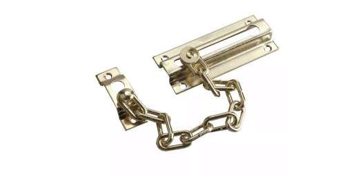 ONWARD 212BR BRASS CHAIN DOOR GUARD 3-1/2''