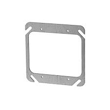 IBERVILLE 52C00-CRT 4 IN SQUARE TWO DEVICE FLAT COVER