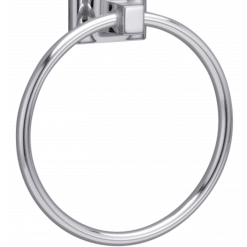 TAYMOR 02-D9404 SUNGLOW TOWEL RING METAL CH POLISHED CHROME