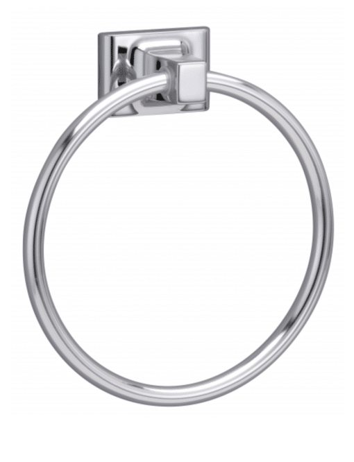 TAYMOR 02-D9404 SUNGLOW TOWEL RING METAL CH POLISHED CHROME