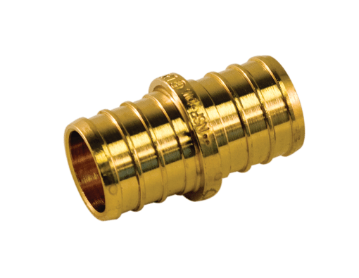 AQUA DYNAMIC 9776-803 PEX BRASS COUPLING 1/2 (PACK 25) LEAD FREE