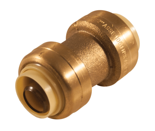 AQUA DYNAMIC 9492-203 PUSH-FIT COUPLING 1/2 LEAD FREE