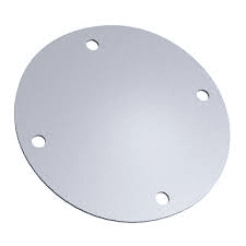 RED DOT S341E-R ROUND BLANK OUTDOOR COVER SILVER