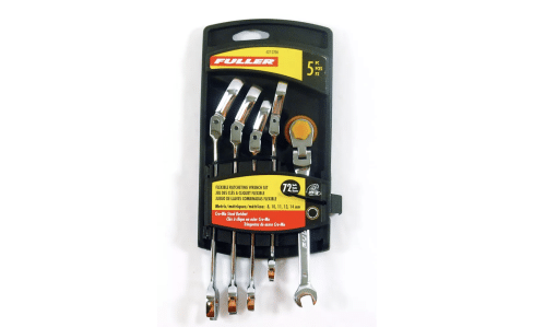 FULLER 427-2205 5pc Flex Ratcheting Wrench Set SAE