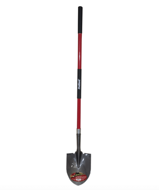 130685 SHOVEL ROUND MOUTH 59IN FIBERGLASS L-HANDLE