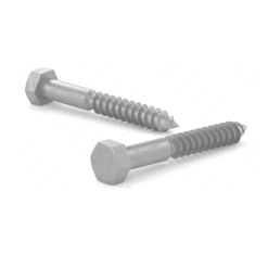 RELIABLE HLHDG388CT 3/8X8 HEX HEAD LAG SCREW HOT DIP GALVANIZED 25 PCS