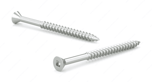 RELIABLE FKWZ12112MR 12X1-1/2 FLAT HEAD SOCKET WOOD SCREW ZINC 10 PCS