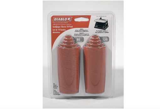 DIABLO DCVDRMVGPS10G DRUM SAND 5X80/5X150G 10PK