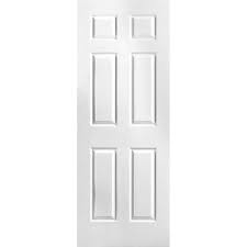 6 PANEL HOLLOW CORE DOOR 30INX80INX1-3/8IN