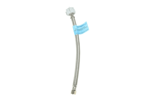 180285 FLEX CONNECTOR SS 3/8IN COMP X 7/8IN BALLCOCK 12IN TOILET
