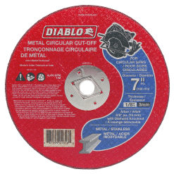 DIABLO CDD070125L01F 7'' x 1/8 x 5/8 METAL CIR.C-OFF
