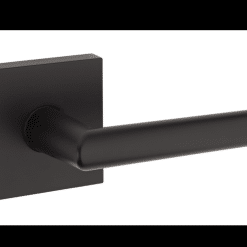 WEISER 9GLA120-122 DUMMY SINGLE MILAN LEVER SQUARE ROSE BLACK