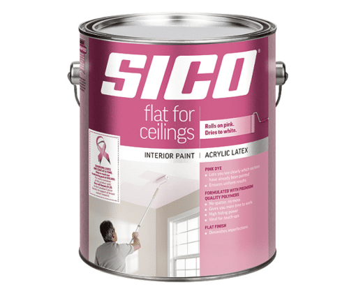 SICO CEILING PINK WH 711116 3.78 L