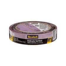 Scotch Delicate Surface Painter's Tape, 2080-24EC, 0.94 in x 60 yd (24 mm x 54.8 m)
