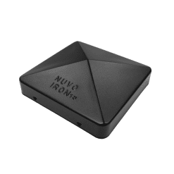 NUVO IRON PCP12BLK 6x6 Easy cap, galvanized steel, powder coated black, fits 5 1/2'' x 5 1/2'' dressed post.  No screws required.