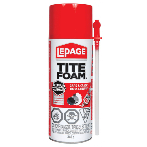 LEPAGE Tite Foam - Gaps and Cracks