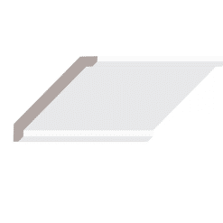 ALEXANDRIA MOULDING 5180- 4 ¼ IN Crown MDF BASIC,  4 ¼  IN x 5/8IN x 14FT