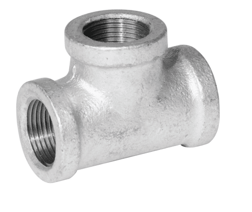 AQUA DYNAMIC 5510-606 FITTING GALVANIZED IRON TEE 1-1/4 (D)