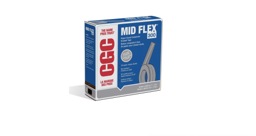CGC FLEX TAPE 3IN X 100FT STRAIT-FLEX MID FLEX PAPER-FACED DRYWALL TAPE (#MF-1005)