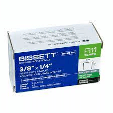 BISSETT BF-A11-1/4 A11-1/4 GALV STAPLES        5M