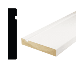 ALEXANDRIA MOULDING 09091- 3IN Square Casing MDF, 3 ½ IN x 5/8IN x 8FT