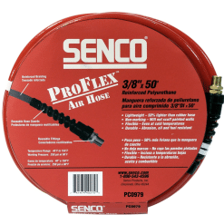 SENCO PC0979 3/8 X 50FT AIR HOSE REINFORCED POLYURETHANE CONSTRUCTION