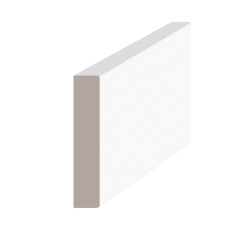 ALEXANDRIA MOULDING 03186- 3IN Square Casing MDF 3 ½ IN x 3/4IN x 12FT (D)