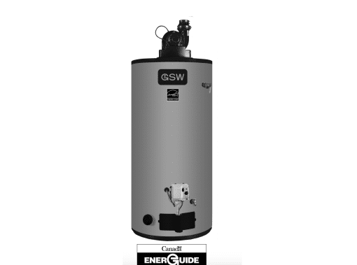 GSW 50 GALLON POWER VENT NATURAL GAS WATER HEATER G650S40N-PV-ES2