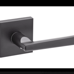 WEISER 9GLA3310-087 LOCK PRIVACY LEVER SQUARE MONTREAL BLACK