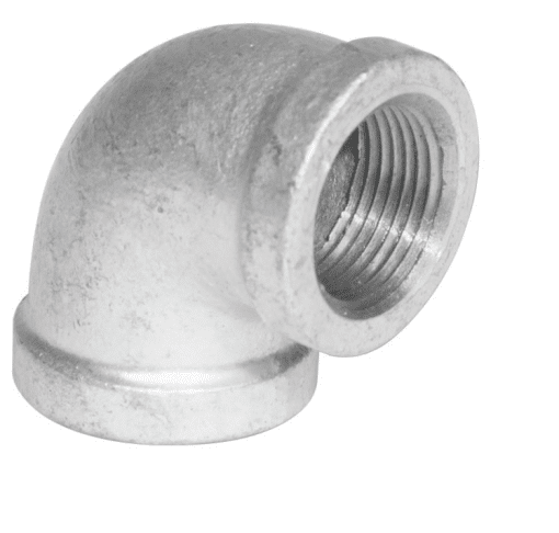 AQUA DYNAMIC 5510-005 FITTING GALVANIZED IRON 90 ELBOW 1